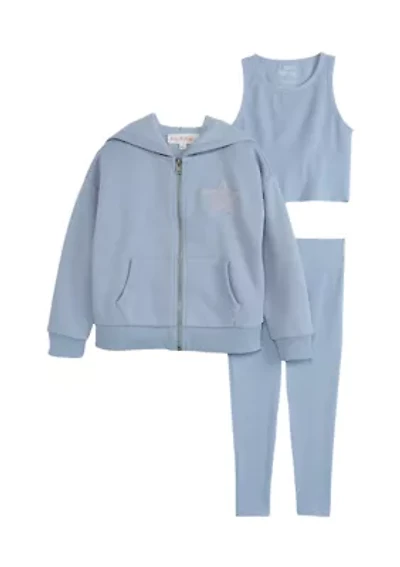 Girls 4-6x 3 Piece Seamless Set