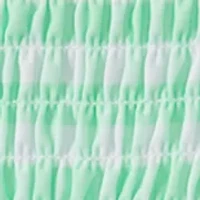 Girls 4-6x 2 Piece Smocked Gingham Swimsuit