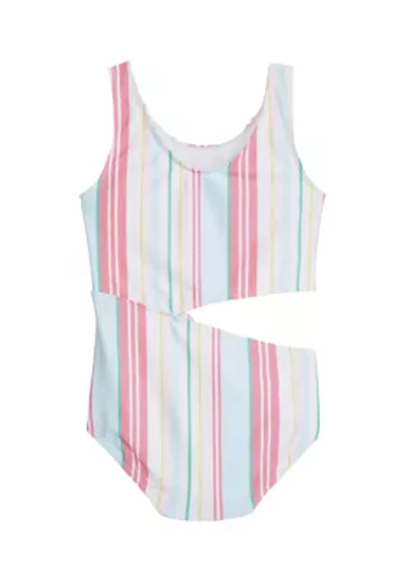 Girls 7-16 One Piece Swimsuit