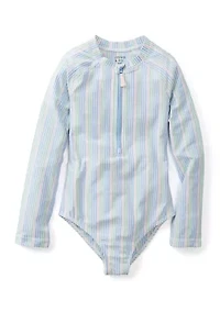 Girls 7-16 Printed Rash Guard