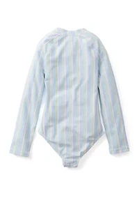 Girls 7-16 Printed Rash Guard