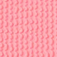 Girls 7-16 2 Piece Texture Ribbed Swimsuit