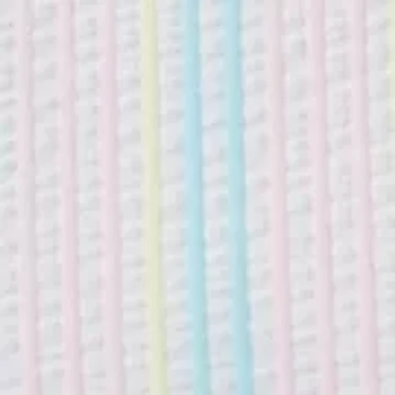 Girls 7-16 Striped Side Cut Bathing Suit