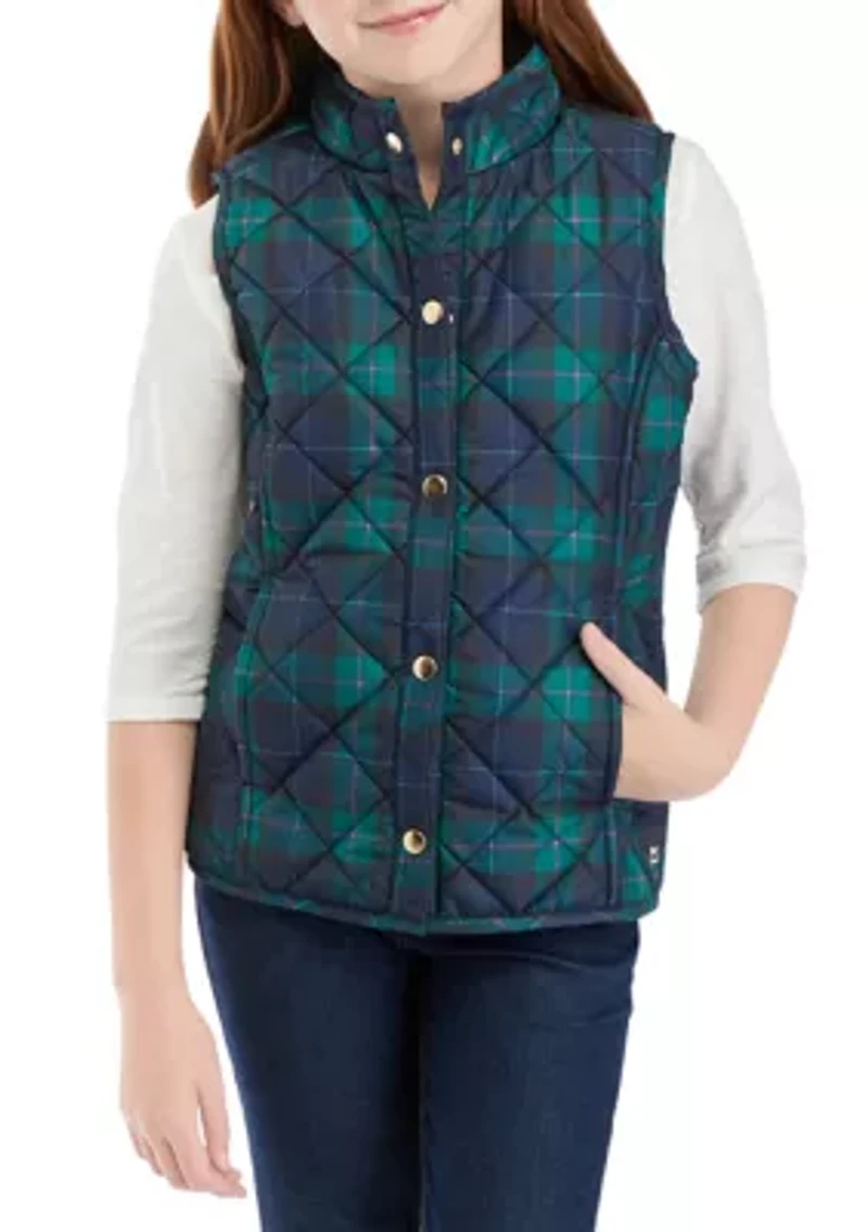 Girls 7-16 Quilted Vest