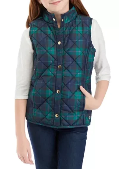 Girls 7-16 Quilted Vest