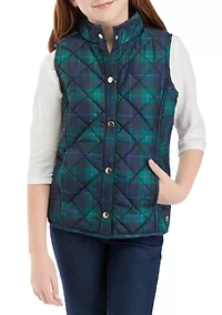 Girls 7-16 Quilted Vest
