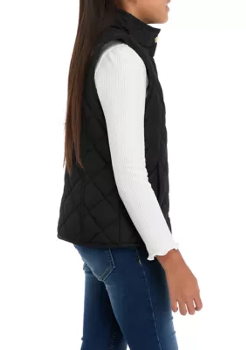 Girls 7-16 Quilted Vest