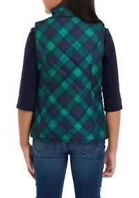 Girls 7-16 Quilted Vest