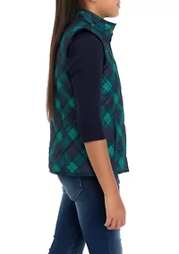 Girls 7-16 Quilted Vest
