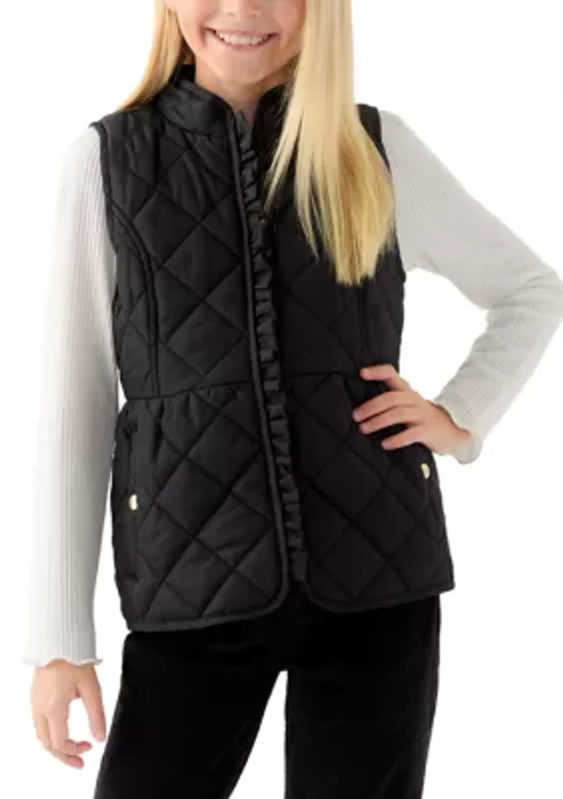 Girls 7-16 Puffer Vest