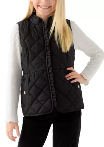 Girls 7-16 Puffer Vest