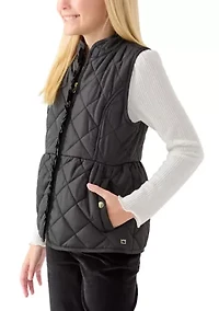 Girls 7-16 Puffer Vest