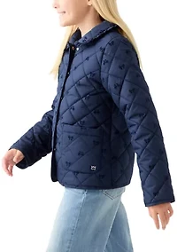 Girls 7-16 Quilted Barn Jacket