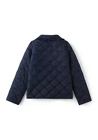 Girls 4-6x Quilted Barn Jacket