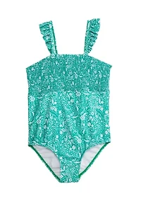 Girls 7-16 One Piece Swimsuit