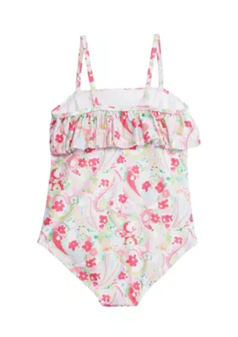 Girls 7-16 One Piece Swimsuit