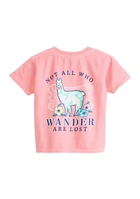 Girls 4-6x Llama Graphic T-Shirt