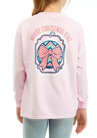 Girls 7-16 Merry Christmas Y'all Graphic T-Shirt