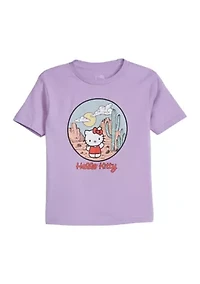 Girls 4-6x Desert Short Sleeve Graphic T-Shirt