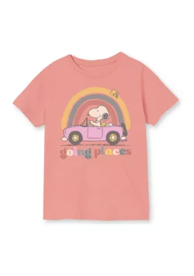 Girls 4-6x Short Sleeve Graphic T-Shirt