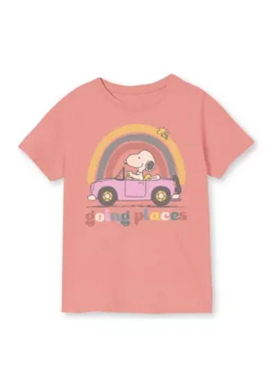 Girls 4-6x Short Sleeve Graphic T-Shirt