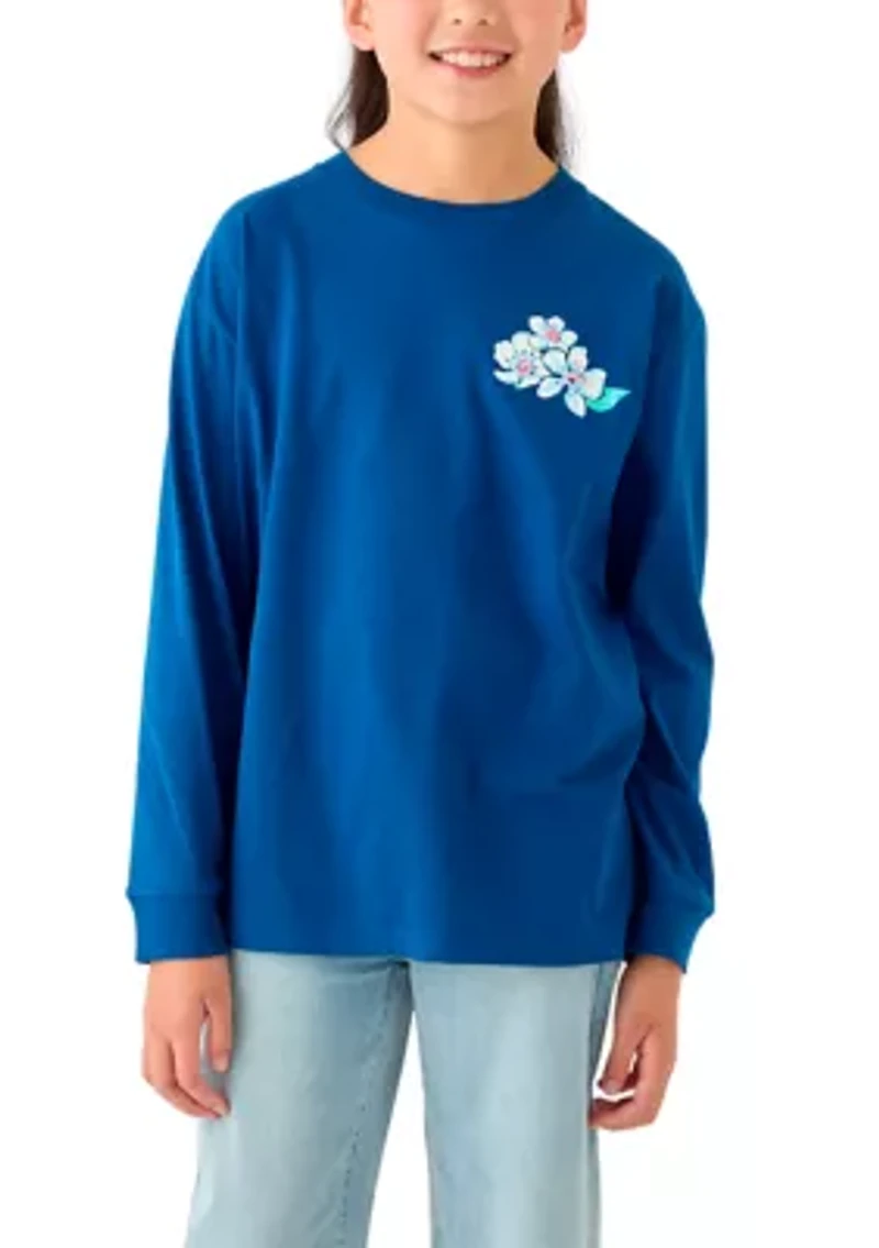 Girls 7-16 Southern Girl Long Sleeve Graphic T-Shirt
