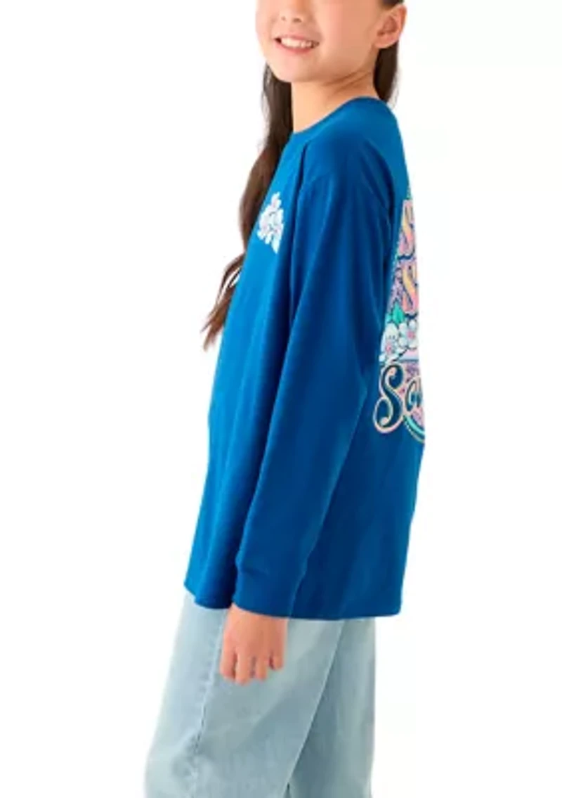Girls 7-16 Southern Girl Long Sleeve Graphic T-Shirt