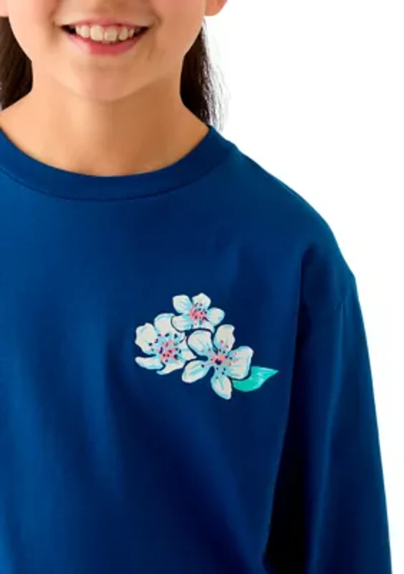Girls 7-16 Southern Girl Long Sleeve Graphic T-Shirt