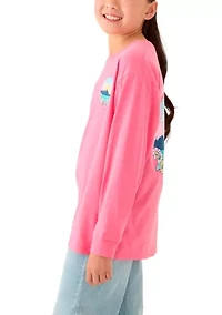 Girls 7-16 Small Town Girl Long Sleeve Graphic T-Shirt