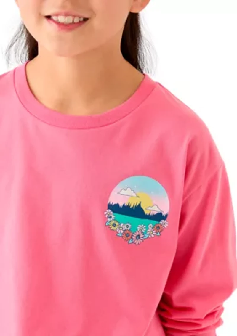 Girls 7-16 Small Town Girl Long Sleeve Graphic T-Shirt
