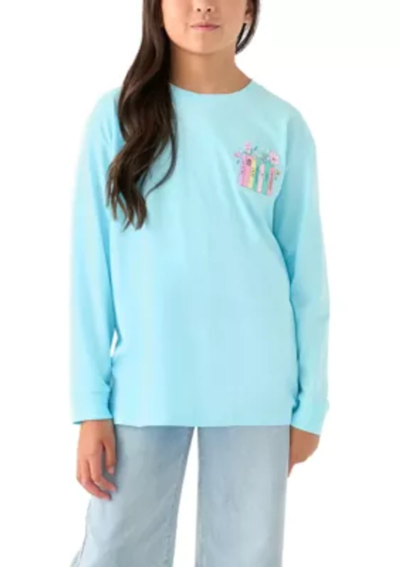Girls 7-16 My Reading Era Long Sleeve T-Shirt