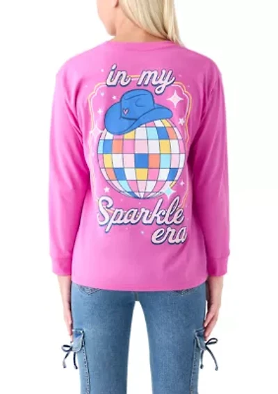 Girls 7-16 My Sparkle Era Long Sleeve Graphic T-Shirt