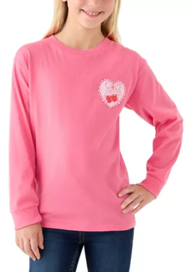 Girls 7-16 Tween Love You Cherry Much