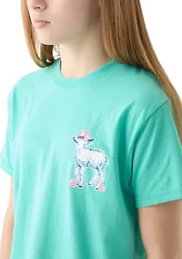 Girls 7-16 Be the Reason Someone Smiles Graphic T-Shirt