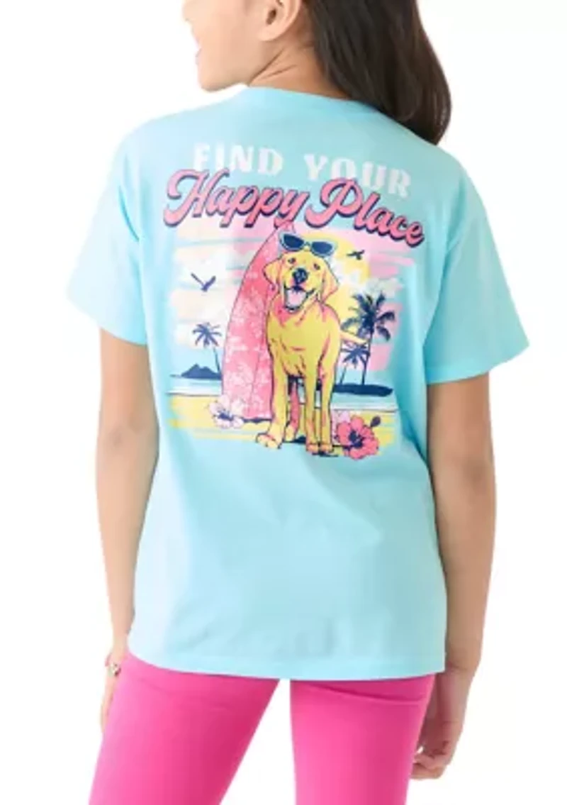 Girls 7-16 My Happy Place Graphic T-Shirt
