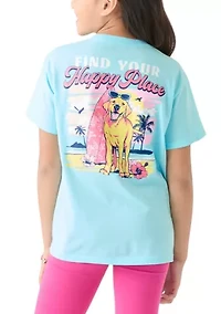 Girls 7-16 My Happy Place Graphic T-Shirt