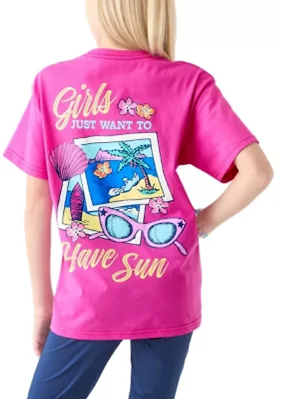 Girls 7-16 Have Fun Graphic T-Shirt