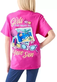 Girls 7-16 Have Fun Graphic T-Shirt