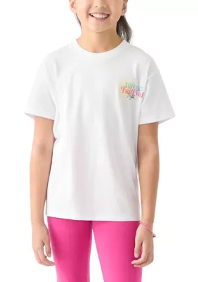 Girls 7-16 Festival Days Graphic T-Shirt