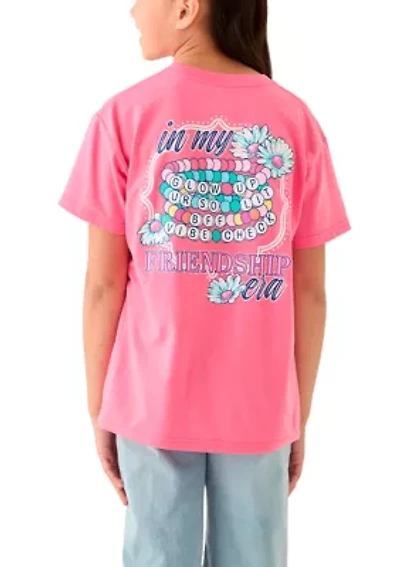 Girls 7-16 My Friendship Era Short Sleeve Graphic T-Shirt