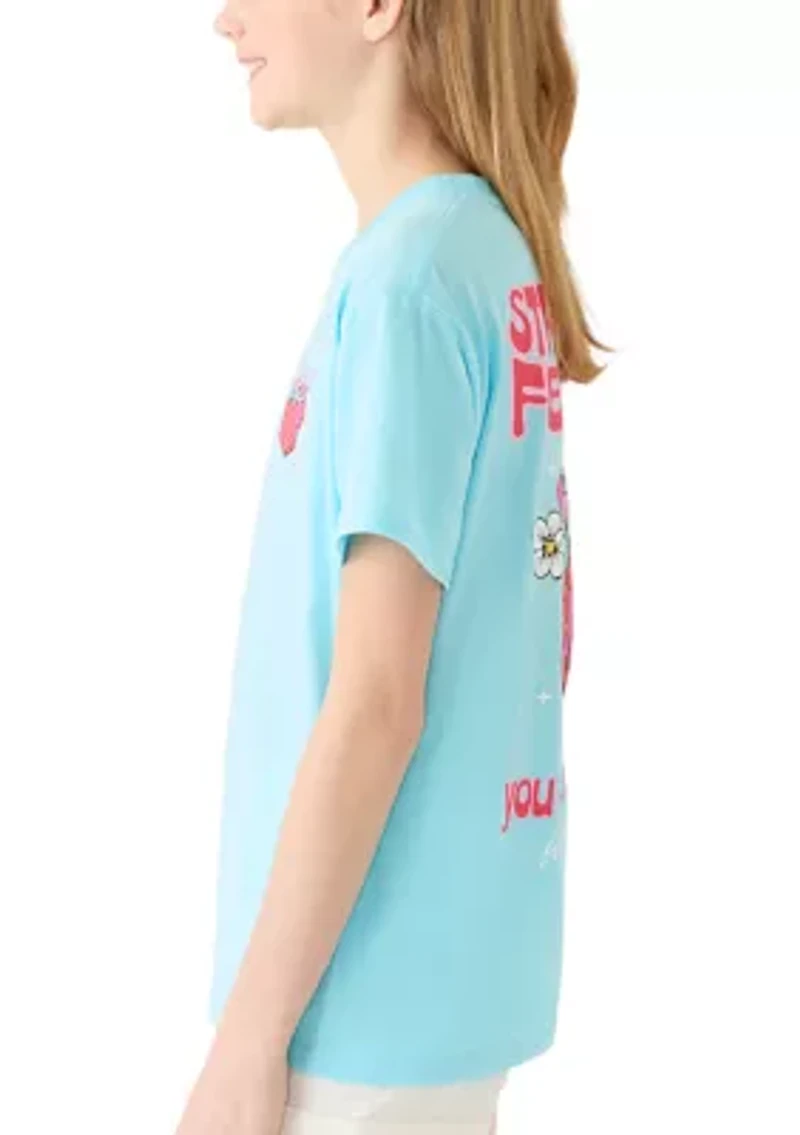 Girls 7-16 Strawberry Festival Graphic Print T-Shirt