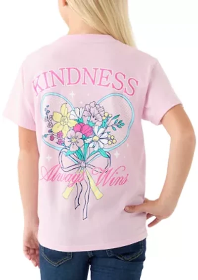 Girls 7-16 Distracted by Dogs Graphic T-Shirt