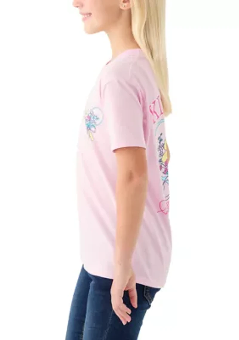 Girls 7-16 Distracted by Dogs Graphic T-Shirt