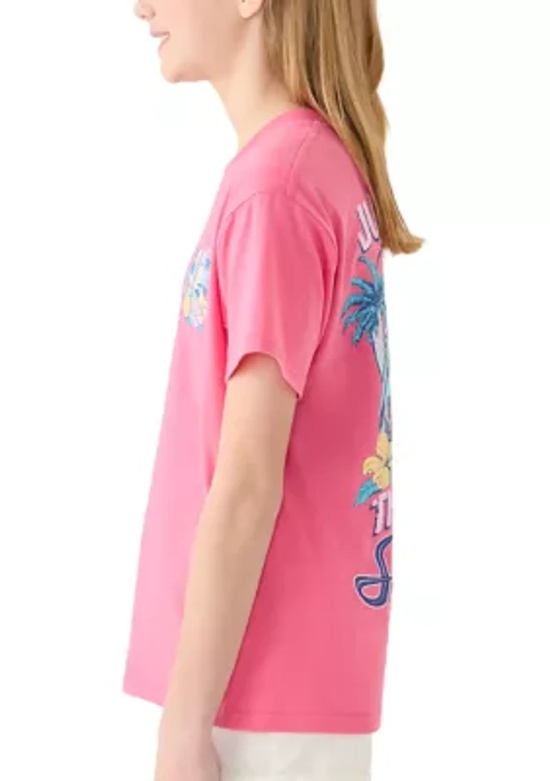 Girls 7-16 Simple Life Graphic T-Shirt