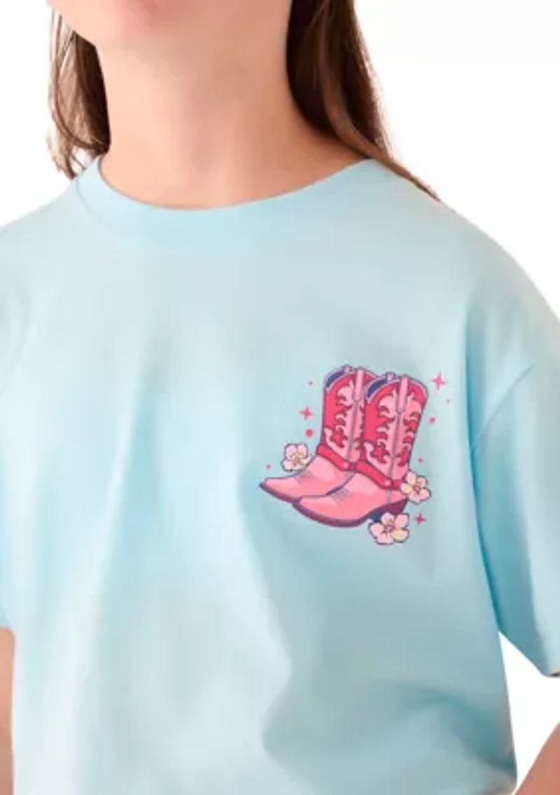 Girls 7-16 Southern Roots Boots Graphic T-Shirt