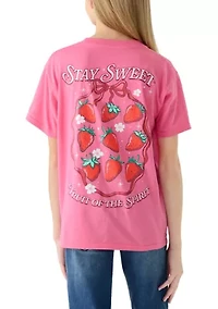 Girls 7-16 Stay Sweet Graphic T-Shirt