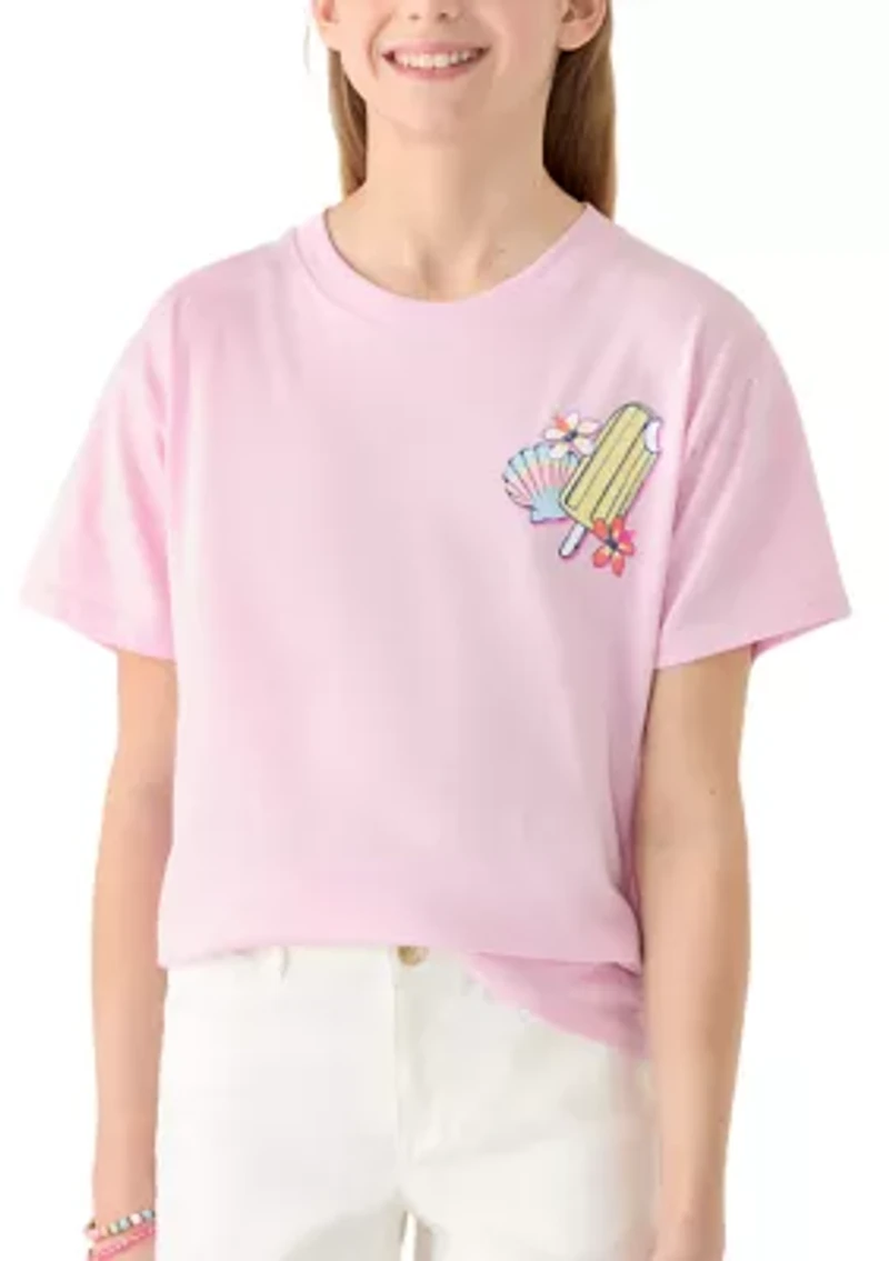 Girls 7-16 3 Just Wanna Have Sun Graphic Print T-Shirt