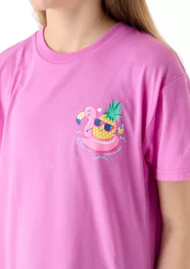 Girls 7-16 Hello Summer Graphic Print T-Shirt