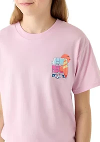 Girls 7-16 Seas the Day Graphic Print T-Shirt