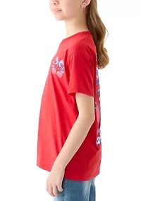 Girls 7-16 RWB Cherry Shirt